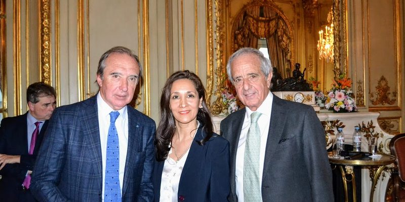 Hugo Porta y referentes empresariales en Francia