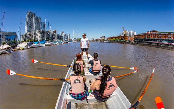 Remo · deporte y río