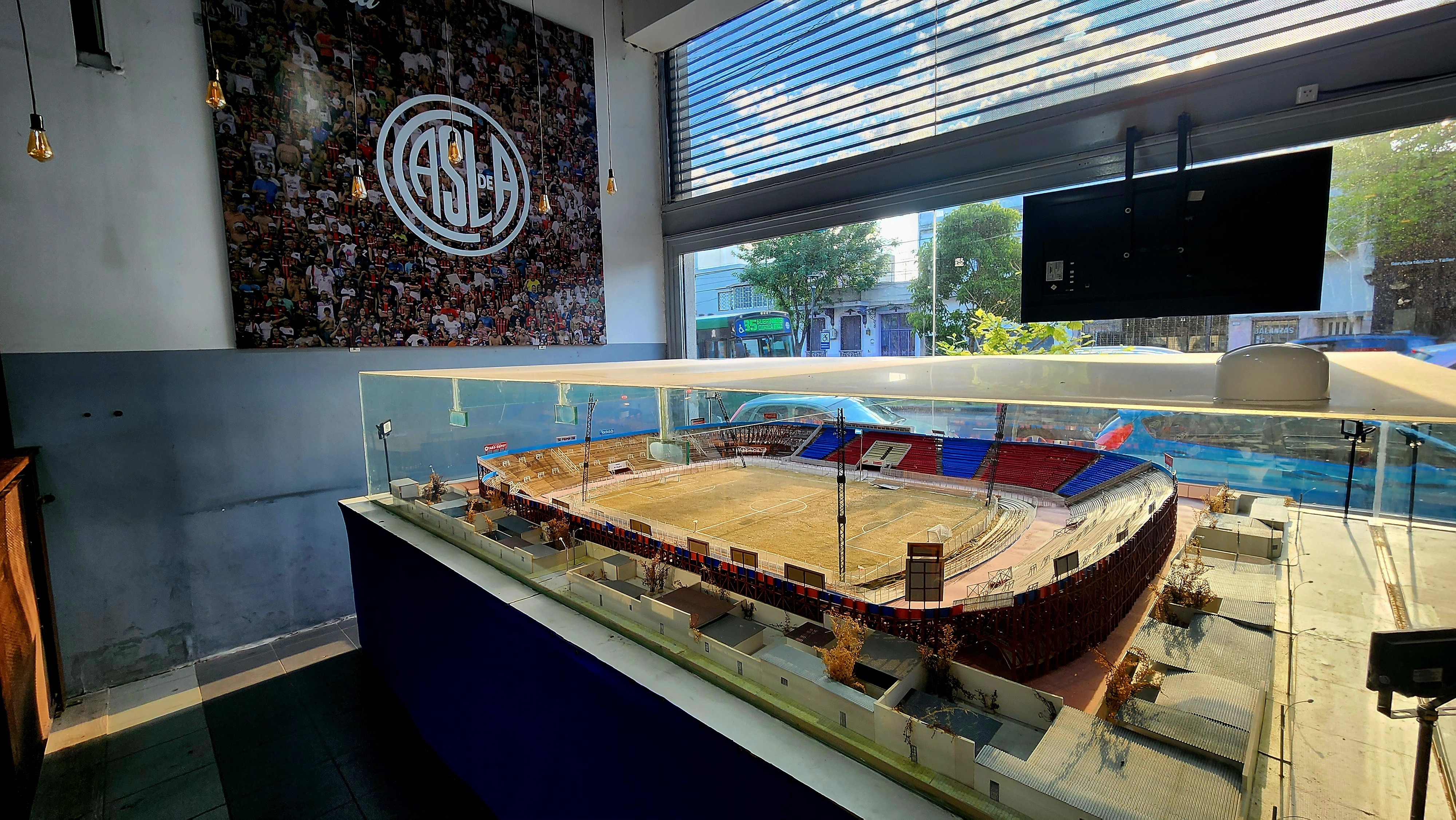 Maqueta estadio San Lorenzo Boedo