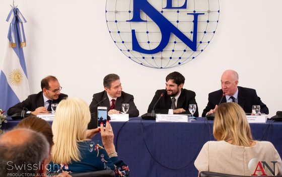 Panel diplomático en Cancillería Argentina, 2019