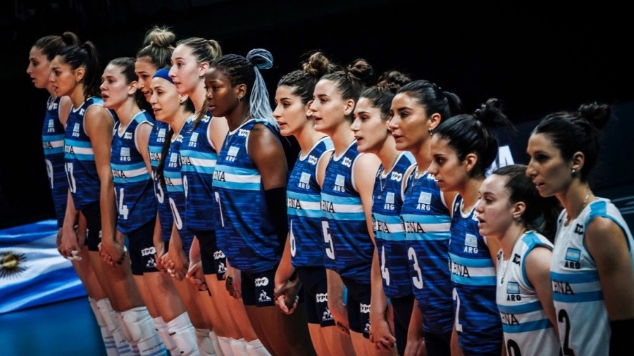 Selección femenina vóley himno